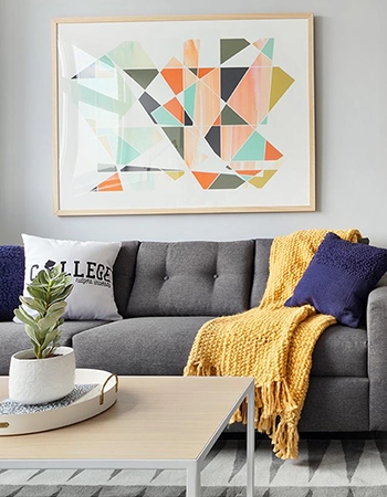 furnished apartment interior